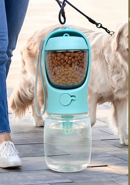 Portable Dog Water Bottle And Food Container